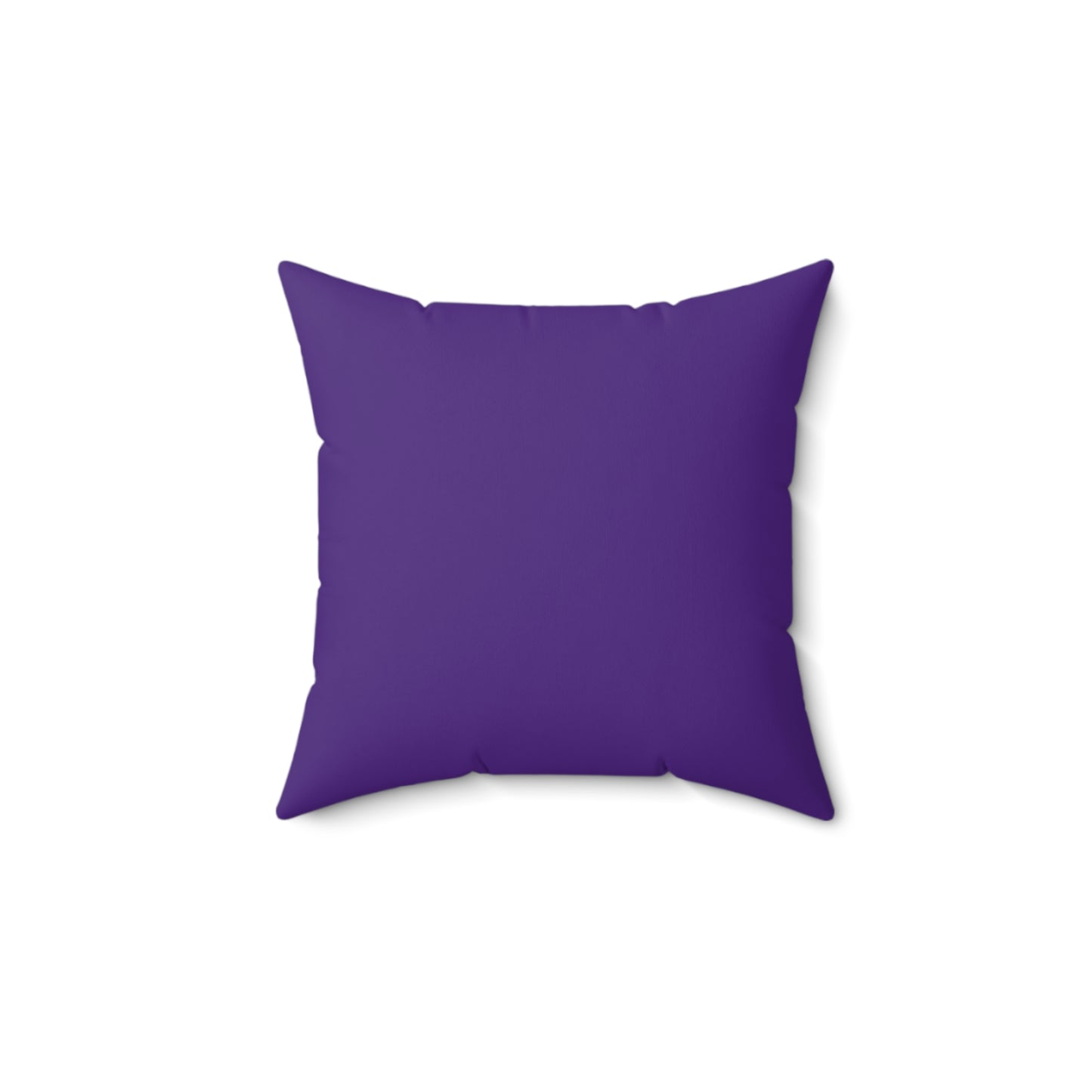 Life Means Nothing Until God Means Everything Square Pillow (Purple)