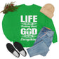 Life Means Nothing Until God Means Everything Unisex Heavy Blend™ Crewneck Sweatshirt