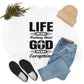 Life Means Nothing Until God Means Everything Unisex Heavy Blend™ Crewneck Sweatshirt