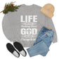 Life Means Nothing Until God Means Everything Unisex Heavy Blend™ Crewneck Sweatshirt