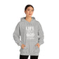 Life Means Nothing Until God Means Everything Unisex Heavy Blend™ Hooded Sweatshirt