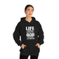 Life Means Nothing Until God Means Everything Unisex Heavy Blend™ Hooded Sweatshirt
