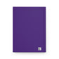 Life Means Nothing Until God Means Everything Hardcover Journal Matte (Purple)