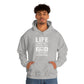 Life Means Nothing Until God Means Everything Unisex Heavy Blend™ Hooded Sweatshirt