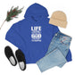 Life Means Nothing Until God Means Everything Unisex Heavy Blend™ Hooded Sweatshirt