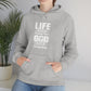 Life Means Nothing Until God Means Everything Unisex Heavy Blend™ Hooded Sweatshirt