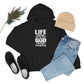 Life Means Nothing Until God Means Everything Unisex Heavy Blend™ Hooded Sweatshirt