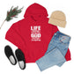 Life Means Nothing Until God Means Everything Unisex Heavy Blend™ Hooded Sweatshirt