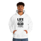 Life Means Nothing Until God Means Everything Unisex Heavy Blend™ Hooded Sweatshirt